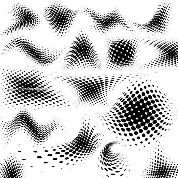  Free  Halftone Brushes  Photoshop  Photoshop  Free  Brushes  