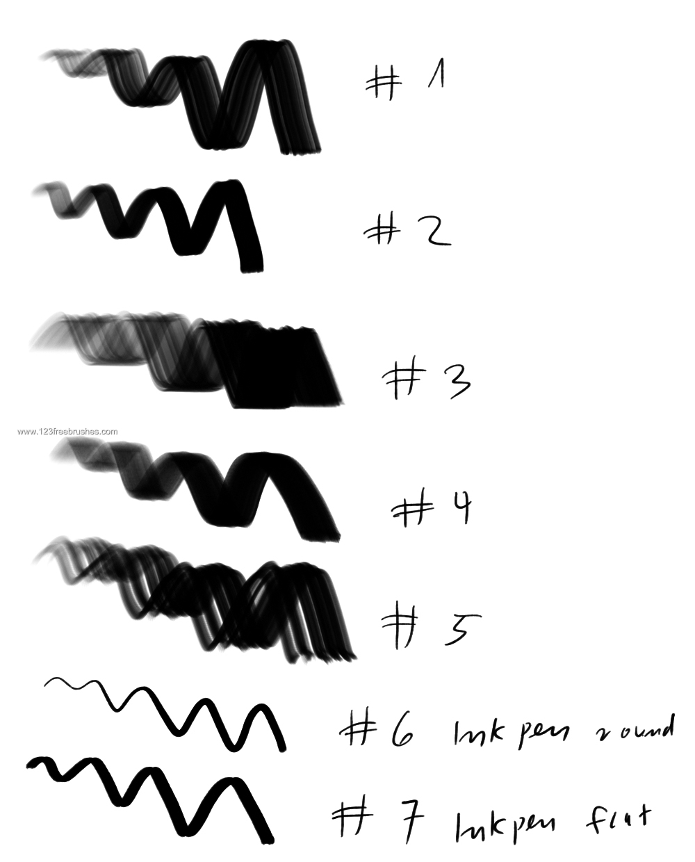 Marker and Ink Pen Adobe Photoshop Brushes Free Download Marker and Ink Pen Adobe Photoshop Brushes Free Download