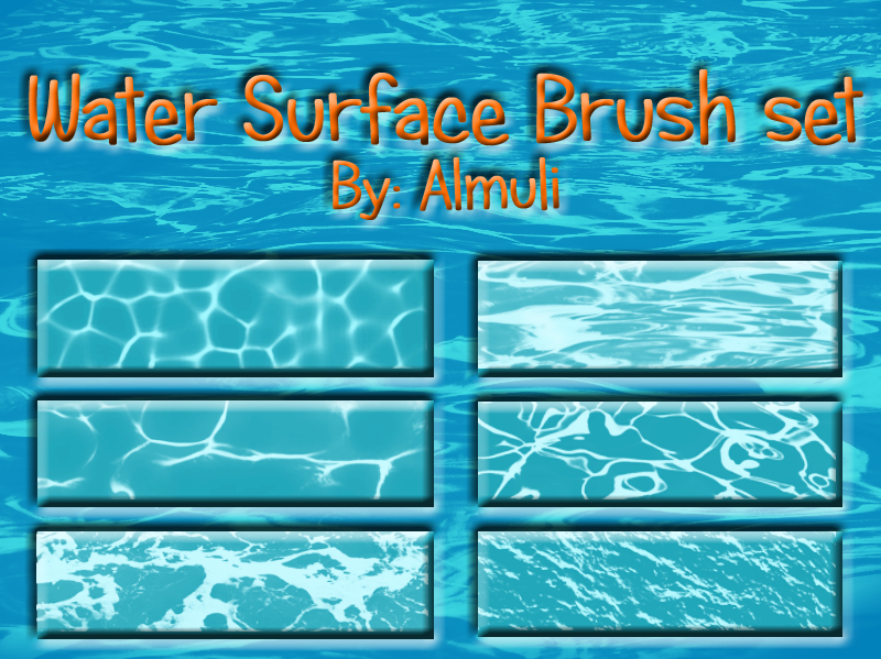 water surface photoshop free brushes 123freebrushes water brush photoshop