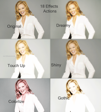 18 S Effect Photoshop Action