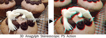 3D Action Photoshop