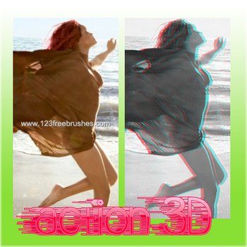 3D Action Photoshop