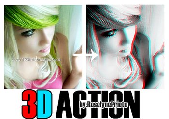 3D Photoshop Action
