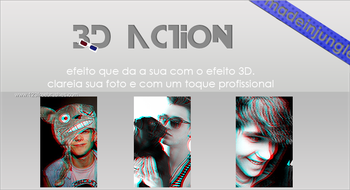 3D Photoshop Action