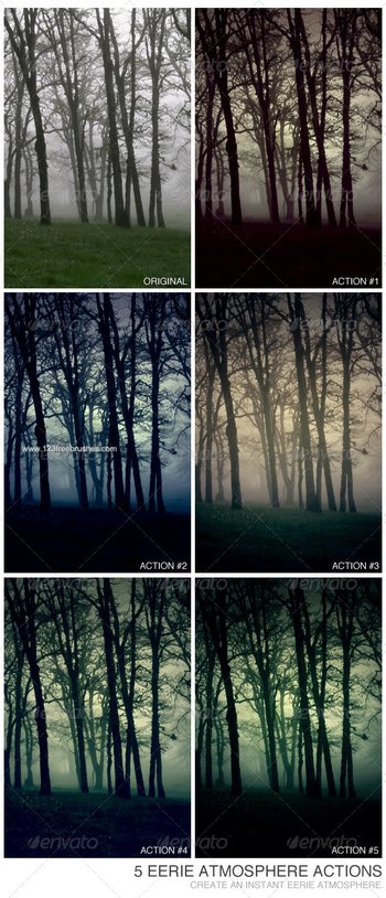 5 Eerie Atmosphere Actions
