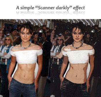 A Little Scanner Darkly Effect Ps Action