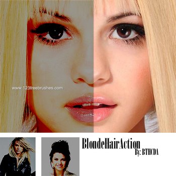 Action Blonde Hair