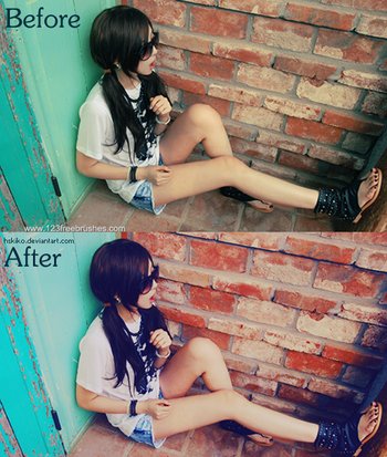 Action Blue Effect Action