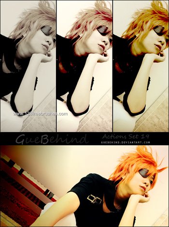 Action Photoshop Portrait