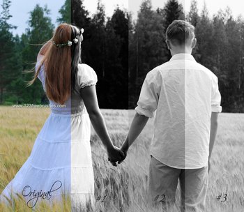 Action Photoshop Wedding