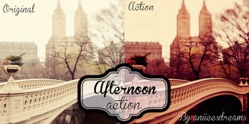 Afternoon Effect Photoshop Action