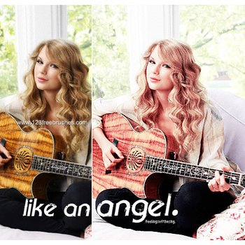Angel effect photoshop action