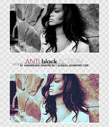 Anti Black effect photoshop action