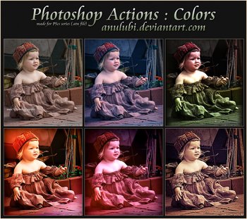 Anulubi Colors Effect Photoshop Action