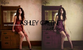 Ashley Greene Effect Photoshop Action