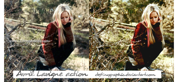 Avril Lavigne Action