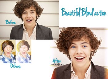 Beautiful Blond effect photoshop action