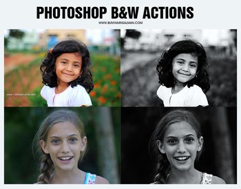 Black And White Actions