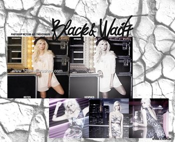 Black And White effect photoshop action