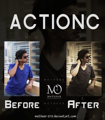 Black And White effect photoshop action