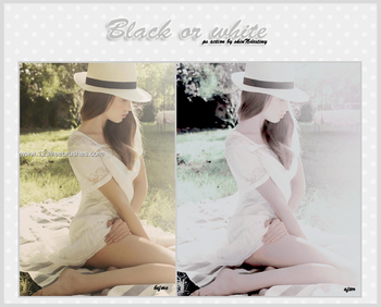 Black And White effect photoshop action