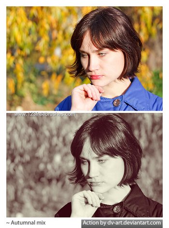 Black And White effect photoshop action