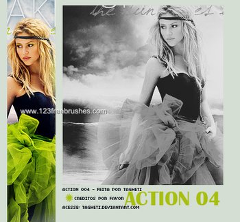 Black And White effect photoshop action