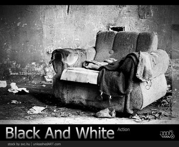Black And White effect photoshop action