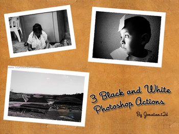 Black And White effect photoshop action