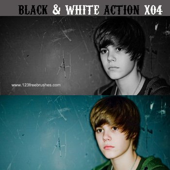 Black And White effect photoshop action