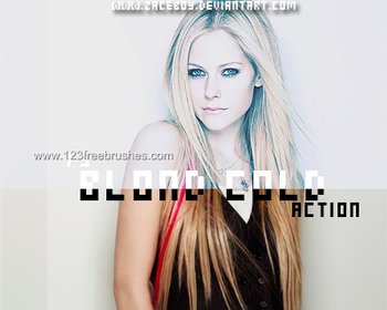 Blonde Cold PS effect photoshop action