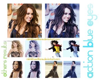 Blue eyes effect photoshop action