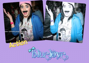 Bluelove Photoshop Action