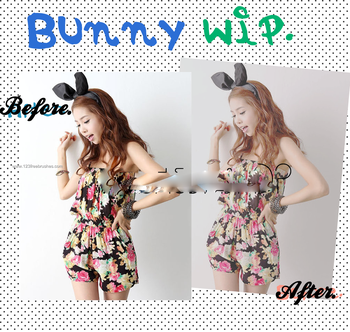 Bunny Wip effect photoshop action