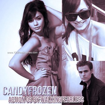 Candyfrozen Effect Photoshop Action