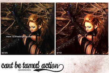 Cant Be Tamed Action
