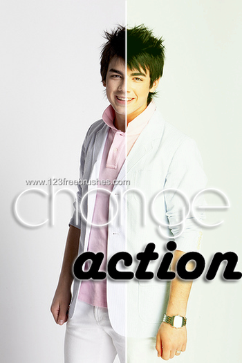 Change effect photoshop action