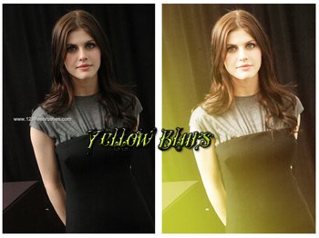 Charisma Yellow Blurs Effect Photoshop Action