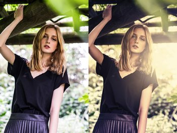Cine Grade And Elfen Llight Effect Photoshop Action