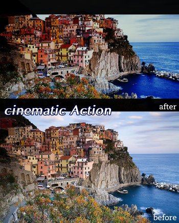 Cinematic Effect Photoshop Action