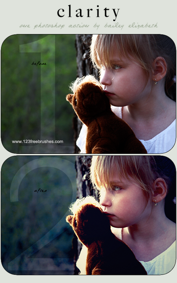 Clarity Photoshop Action