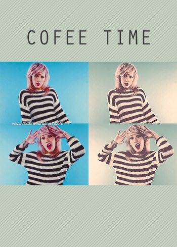 Coffee Time effect photoshop action
