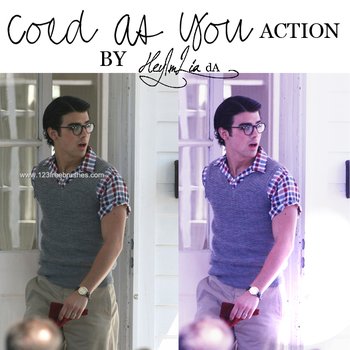 Cold As You effect photoshop action