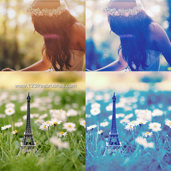 Cold Breeze Effect Photoshop Action