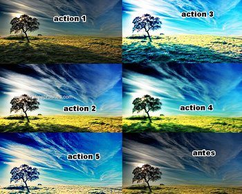 Color Effect Photoshop Action
