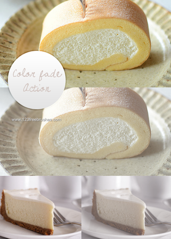 Color Fade effect photoshop action