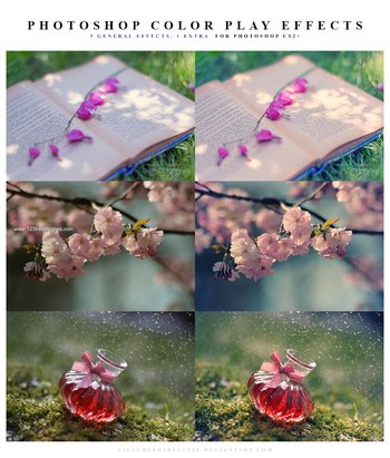 Color play effects effect photoshop action