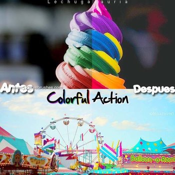 Colorful Effect Photoshop Action