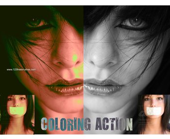 Coloring Action