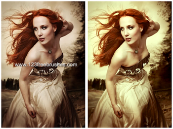 Coloring Photoshop Action